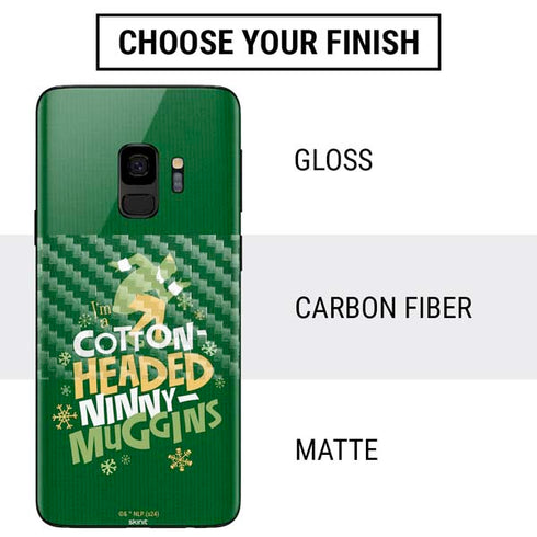 Elf Cotton Headed Ninny Muggins Galaxy S9 Skin